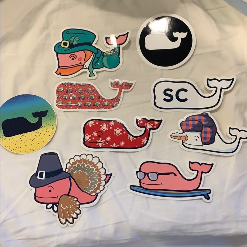 Vineyard Vines Limited Edition Sticker Bundle Pack